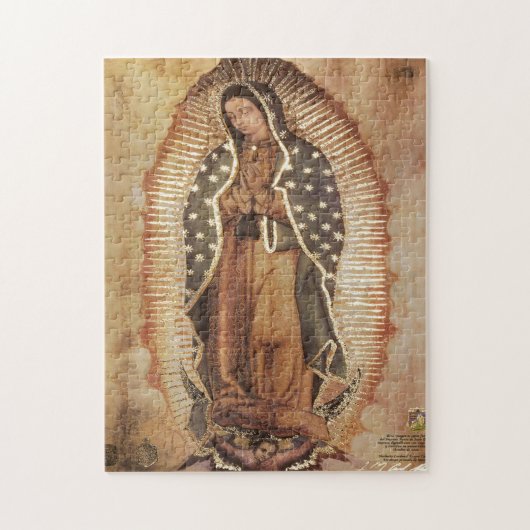 Onze dame van Guadalupe moeder Mary Legpuzzel (Verticaal)
