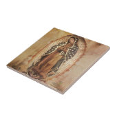 Onze dame van Guadalupe moeder Mary Tegeltje (Zijkant)