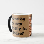 Onze dame van Guadalupe Morphing Mok - Virgen Mari (Voorkant links)