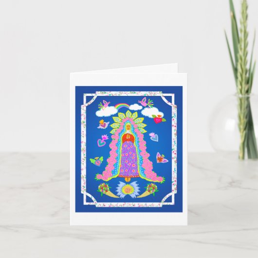 Onze dame van Guadalupe Notitiekaartje (Voorkant)