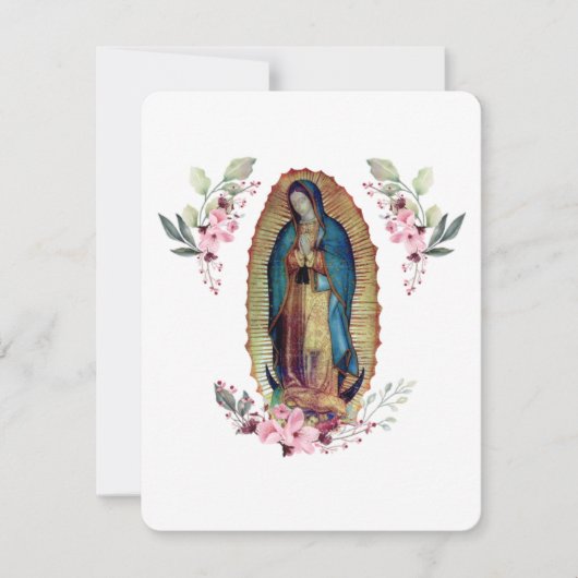 Onze dame van Guadalupe, Nuestra Señora de Guadalu (Voorkant)