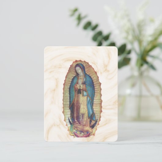 Onze dame van Guadalupe, Nuestra Señora de Guadalu (Staand voorkant)