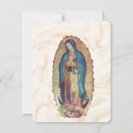 Onze dame van Guadalupe, Nuestra Señora de Guadalu (Voorkant)