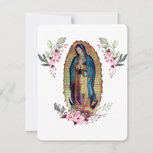 Onze dame van Guadalupe, Nuestra Señora de Guadalu (Voorkant)