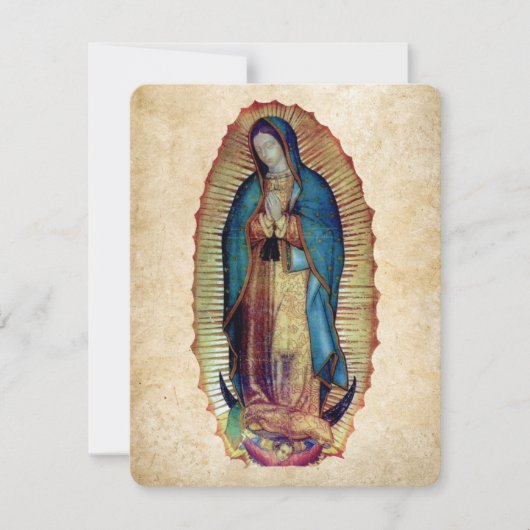Onze dame van Guadalupe, Nuestra Señora de Guadalu (Voorkant)