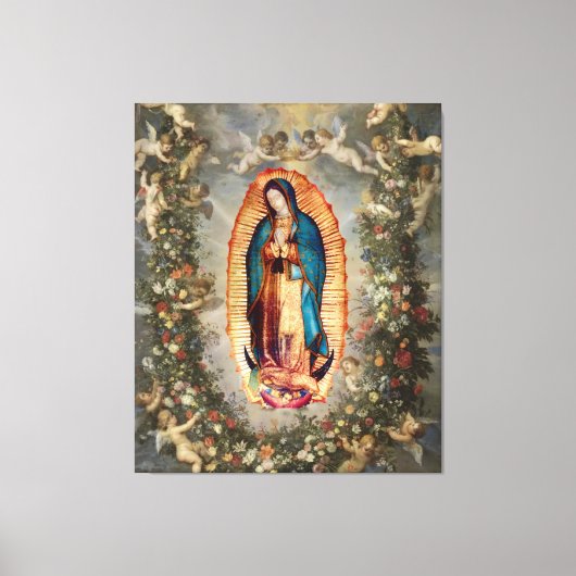 Onze dame van Guadalupe, Nuestra Señora de Guadalu Canvas Afdruk (Voorkant)
