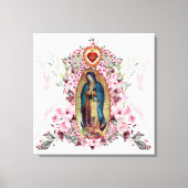Onze dame van Guadalupe, Nuestra Señora de Guadalu Canvas Afdruk (Voorkant)