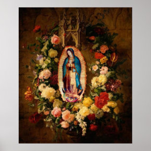 Onze dame van Guadalupe, Nuestra Señora de Guadalu Poster
