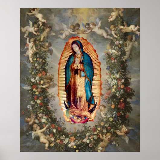 Onze dame van Guadalupe, Nuestra Señora de Guadalu Poster (Voorkant)