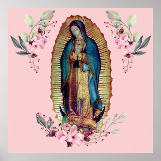 Onze dame van Guadalupe, Nuestra Señora de Guadalu Poster (Voorkant)