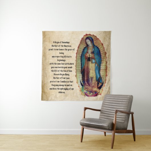 Onze dame van Guadalupe, Nuestra Señora de Guadalu Wandkleed (In situ)