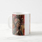 Onze dame van Guadalupe Nuestra Senora de Guadalup Koffiemok (Voorkant links)