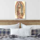 Onze dame van Guadalupe (Nuestra Señora) (Virgen) Canvas Afdruk (Insitu (Slaapkamer))