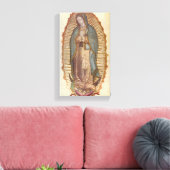 Onze dame van Guadalupe (Nuestra Señora) (Virgen) Canvas Afdruk (Insitu (Woonkamer))