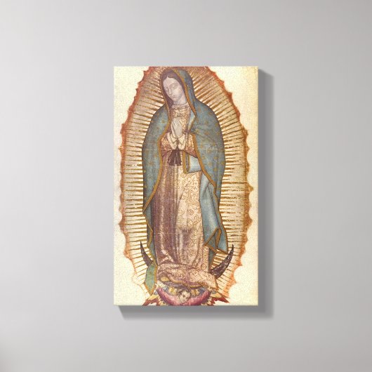 Onze dame van Guadalupe (Nuestra Señora) (Virgen) Canvas Afdruk (Voorkant)