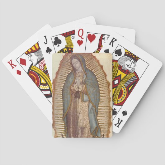 Onze dame van Guadalupe (Nuestra Señora) (Virgen) Pokerkaarten (Achterkant)