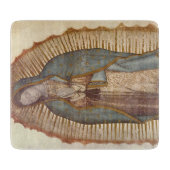 Onze dame van Guadalupe (Nuestra Señora) (Virgen) Snijplank (Voorkant)
