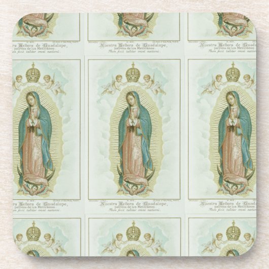 Onze dame van Guadalupe Onderzetter (Voorkant)