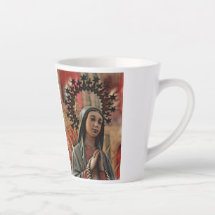 Onze dame van Guadalupe, partijdig van Amerika Latte Mok