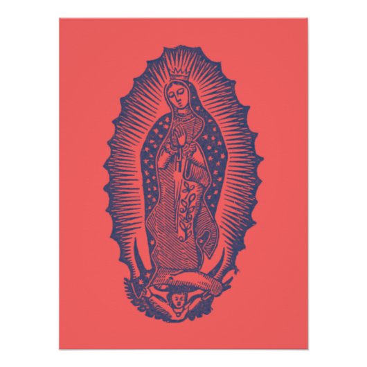 Onze dame van Guadalupe Perfect Poster (Voorkant)