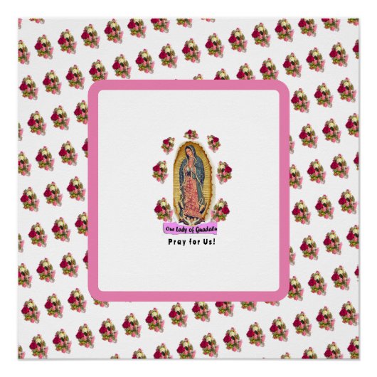 Onze dame van Guadalupe Perfect Poster (Voorkant)