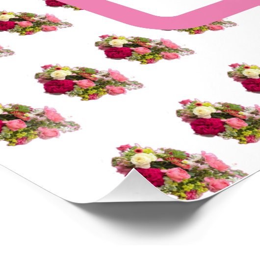 Onze dame van Guadalupe Perfect Poster (Hoek)