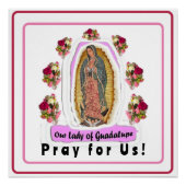 Onze dame van Guadalupe Perfect Poster (Voorkant)