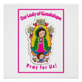 Onze dame van Guadalupe Perfect Poster (Voorkant)