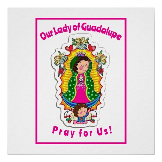 Onze dame van Guadalupe Perfect Poster (Voorkant)