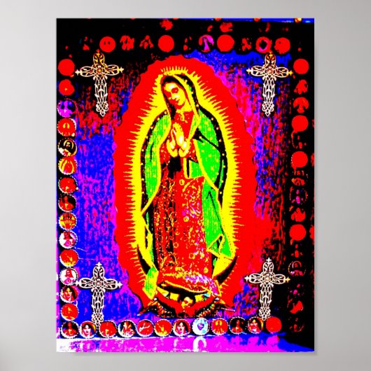 Onze dame van Guadalupe Poster (Voorkant)