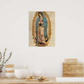 Onze dame van Guadalupe Poster (Keuken)