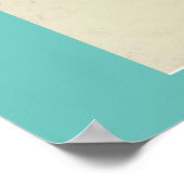 Onze dame van Guadalupe Poster (Hoek)