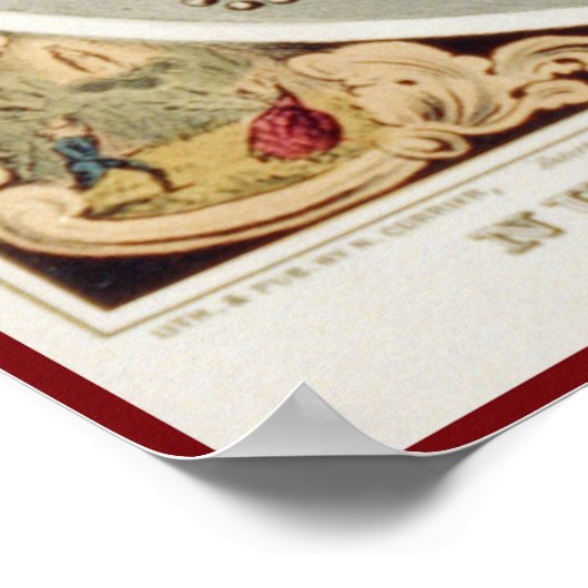 Onze dame van Guadalupe Poster (Hoek)