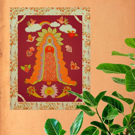 Onze dame van Guadalupe Poster