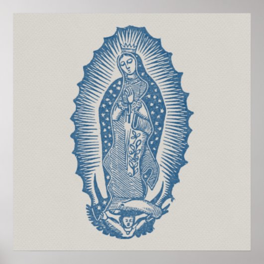 Onze dame van Guadalupe Poster (Voorkant)