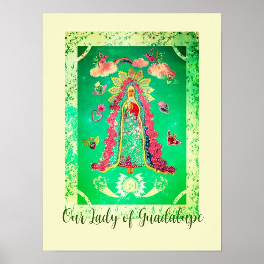 Onze dame van Guadalupe Poster (Voorkant)