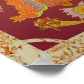 Onze dame van Guadalupe Poster (Hoek)