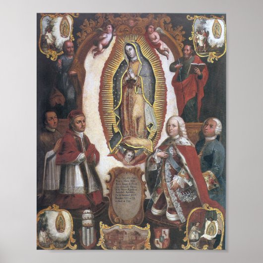 Onze dame van Guadalupe Poster (Voorkant)
