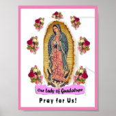 Onze dame van Guadalupe Poster (Voorkant)
