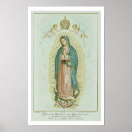 Onze dame van Guadalupe Poster