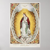 Onze dame van Guadalupe, Poster Prints (Voorkant)