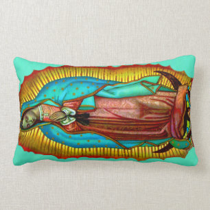 Onze dame van Guadalupe Prayer Pillow Kussen