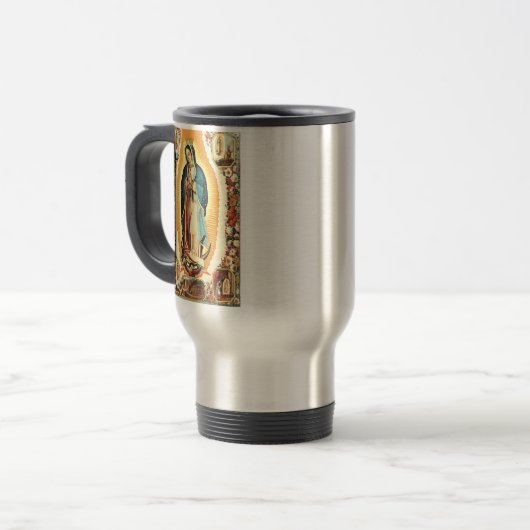 Onze dame van Guadalupe Reisbeker (Voorkant links)