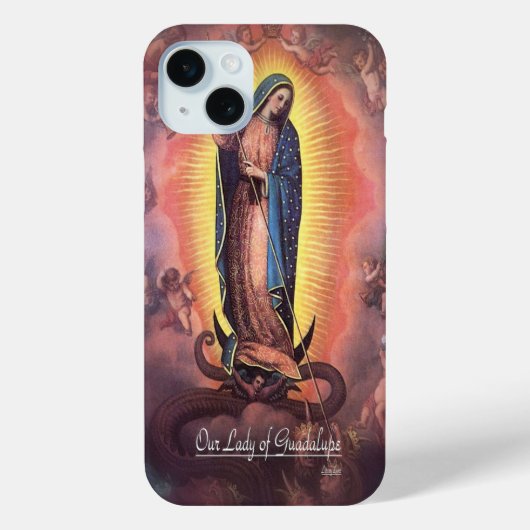 Onze dame van Guadalupe Rev12 Case-Mate iPhone Case (Achterkant)