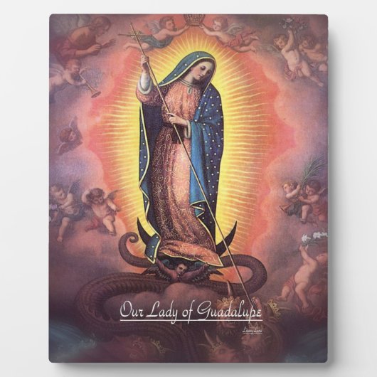 Onze dame van Guadalupe Rev12 Fotoplaat (Voorkant)