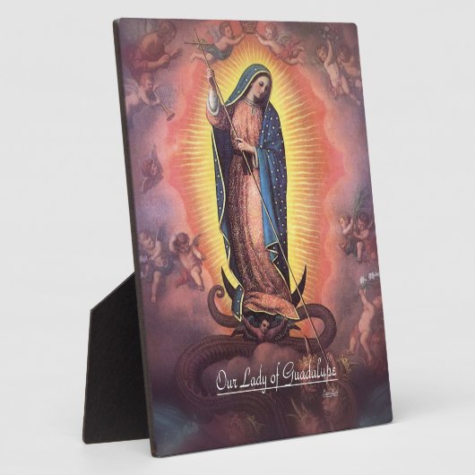 Onze dame van Guadalupe Rev12 Fotoplaat (Zijkant)