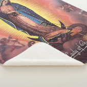 Onze dame van Guadalupe Rev12 Sherpa Deken (3/4)