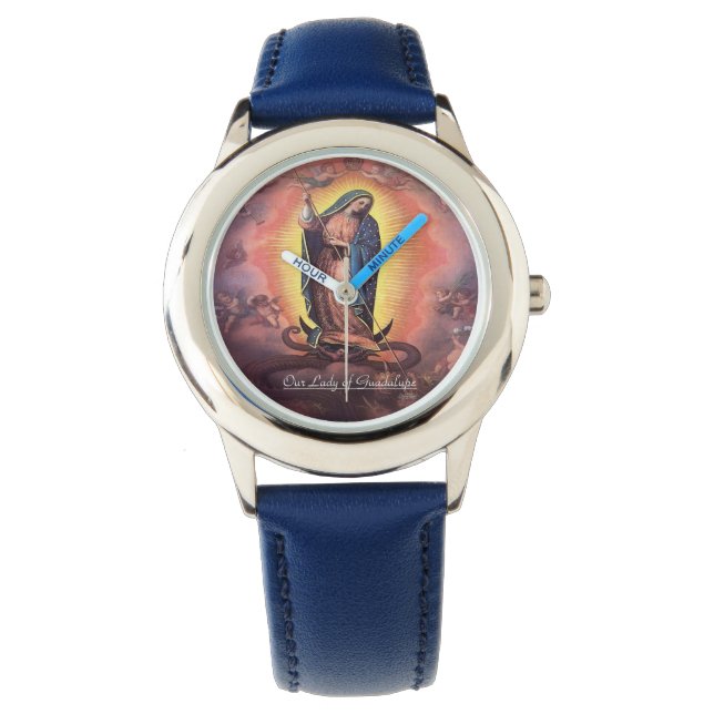 Onze dame van Guadalupe Rev. 12 Horloge (Voorkant)