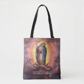 Onze dame van Guadalupe Rev. 12 Tote Bag (Voorkant)