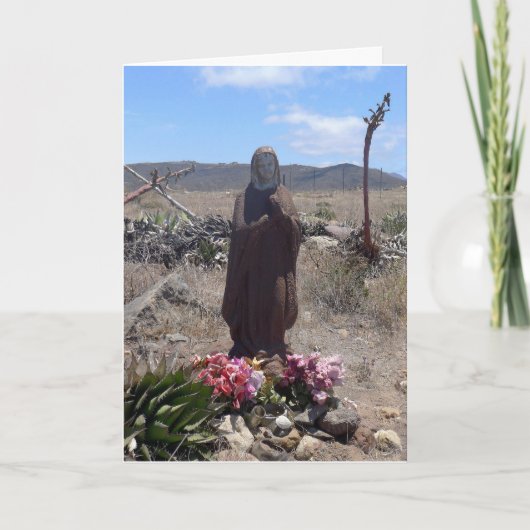 Onze dame van Guadalupe Roadside - kaart (Voorkant)